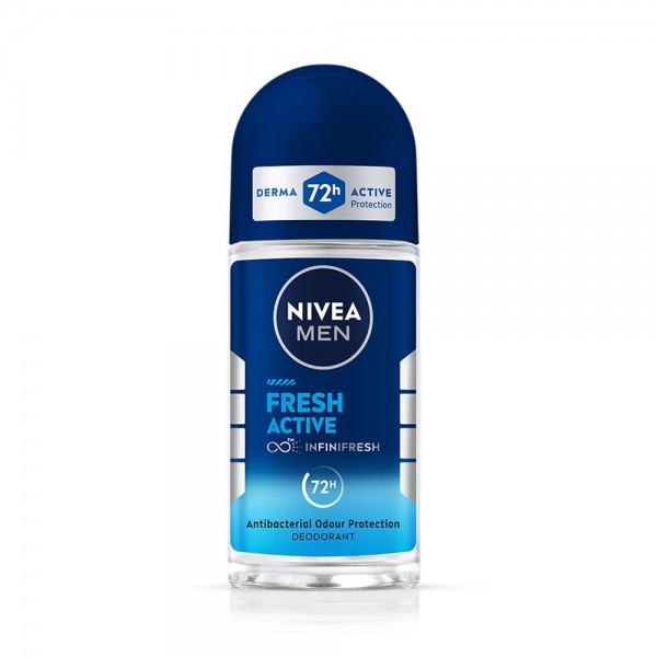 NIVEA MEN FRESH ACTIVE ROLL ON 72H 50ML