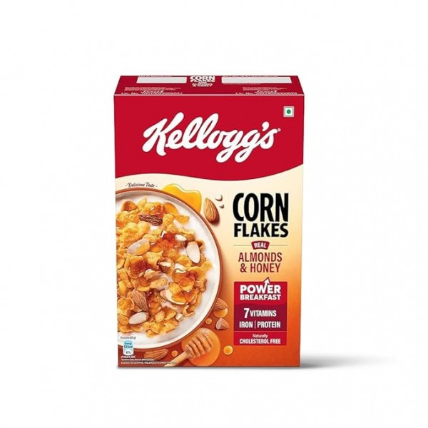 KELLOGGS CORN FLAKES ALMOND&HONEY