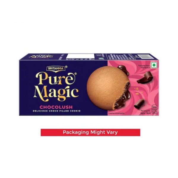 Britannia Pure Magic Chocolush Cookie 75 g + 12.5 g = 87.5 g