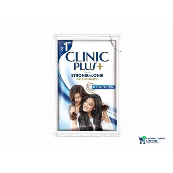 Clinic Plus + Healthy Shampoo strong & Long Rs 1 (Pack of 16)