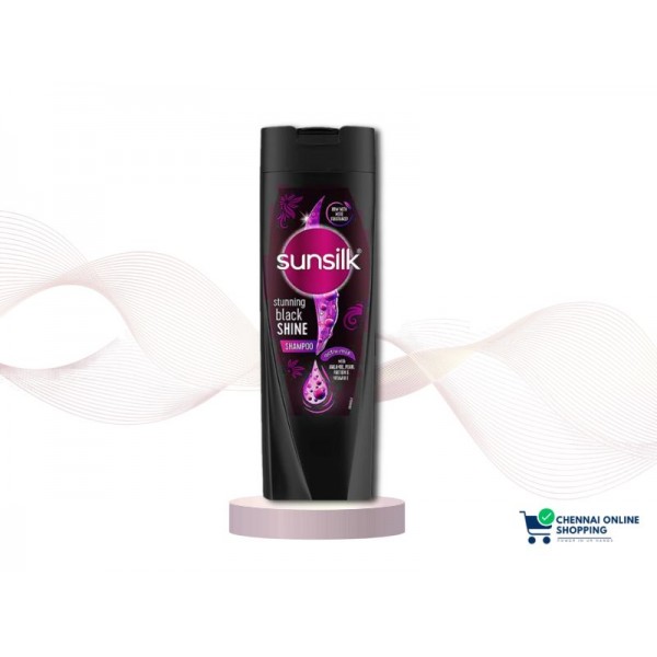 Sunsilk  Stunning Black Shine Shampoo 180ml 