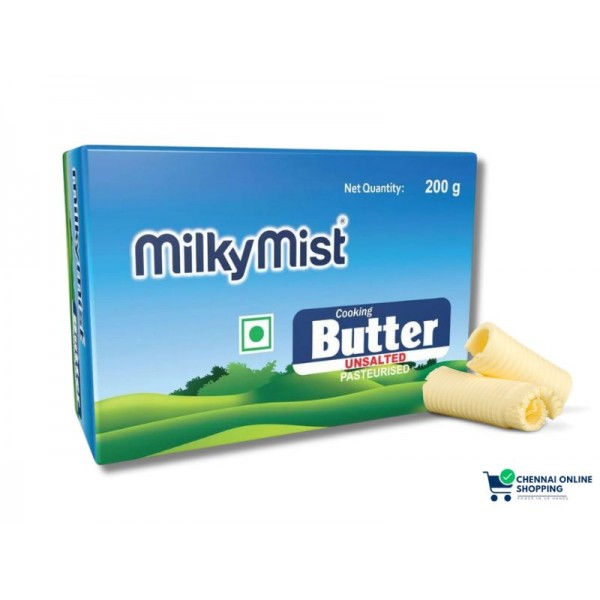 Milky Mist Unsalted Pasteurised Butter 200 g