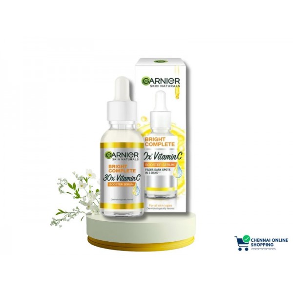 Garnier Bright Complete 30 X Vitamin Booster  Face Serum 15 ml