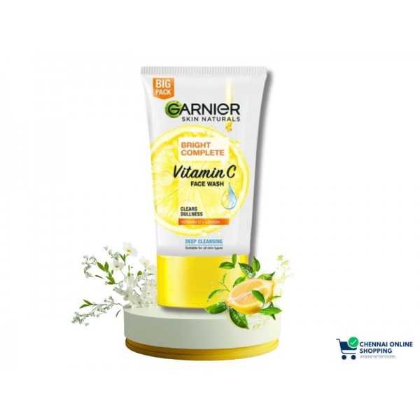 Garnier Bright Complete Vitamin - C Face Wash 150 g