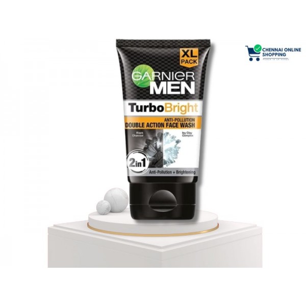 Garnier Men Trubo Bright Anti - Pollution Face Wash 150 g