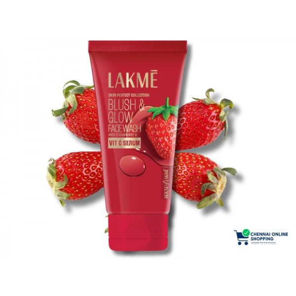 Lakme Blush & Glow Face Wash Strawberry Blast 150 g