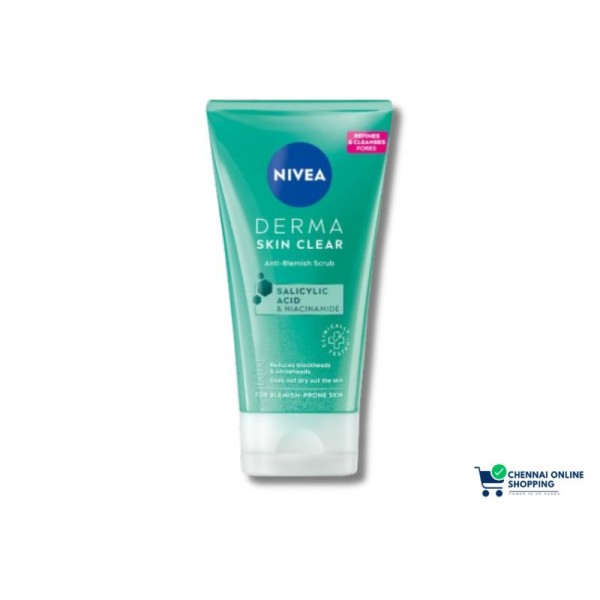 Nivea Face Derma Skin Clear Anti Blemish Scrub 150 ml