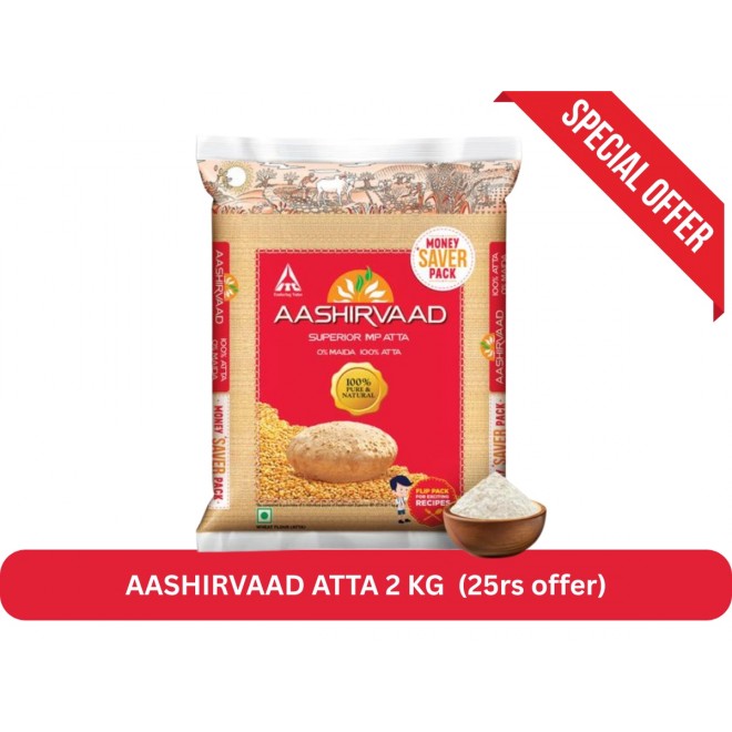 AASHIRVAAD ATTA 2 KG...