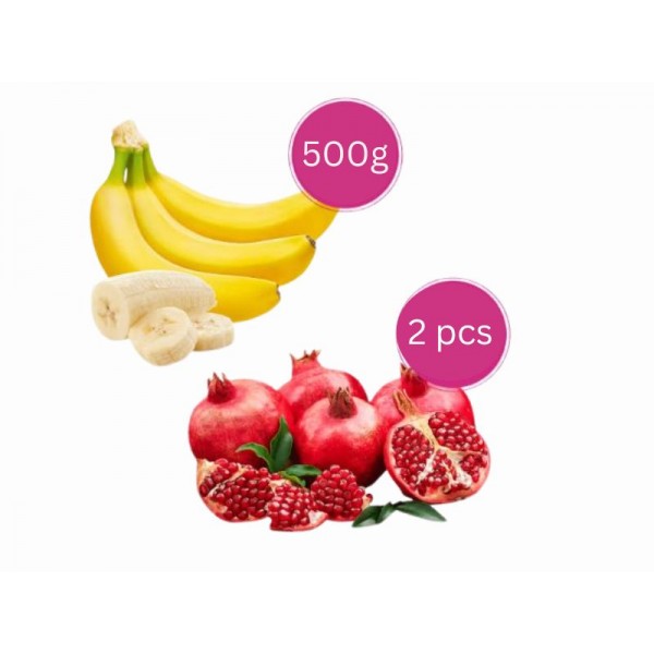 Pomegarante & Banana Robusta 2 Combo 