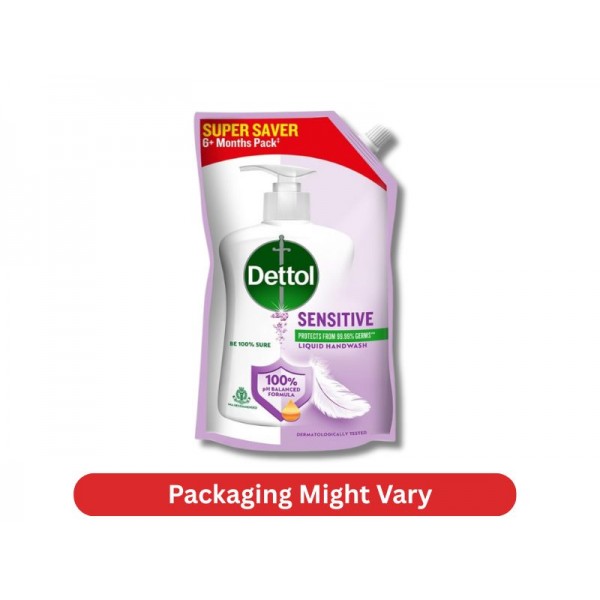 Dettol Sensitive Liquid Hand Wash  Pouch 675 Ml