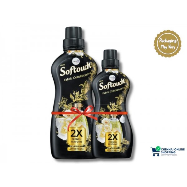Soft Touch Fabric Conditioner 2X French Perfume 800 ml + 210 ml