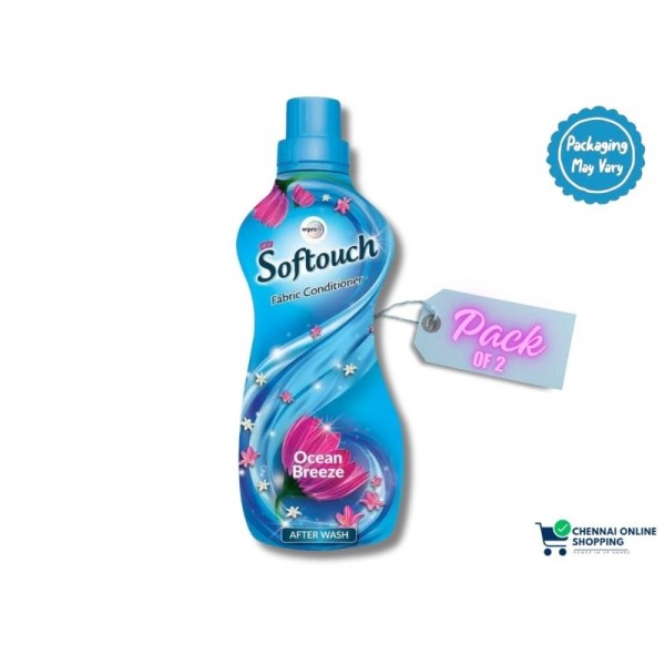 Soft Touch Fabric Conditioner Ocean Breeze 210 ml (Pack of 2)