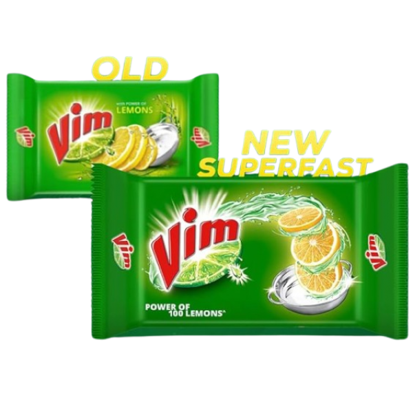 Vim Lemon Dishwash Bar 300g