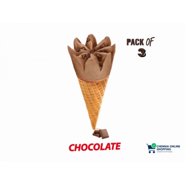 Arun Ice Cream Chocolate Icone 50 ml (Pack of 3)