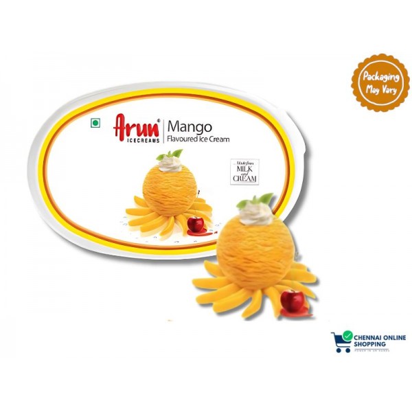Arun Ice Cream Mango Cup 125 ml (Pack of 3)