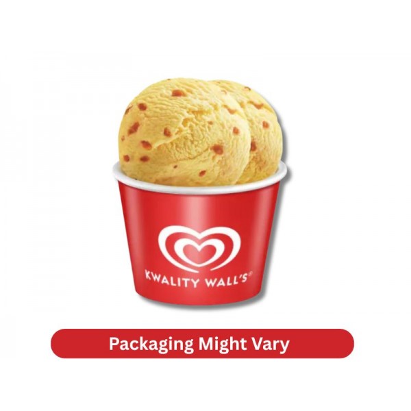 Kwality Walls Ice Cream Butter Scotch Cups 90Ml