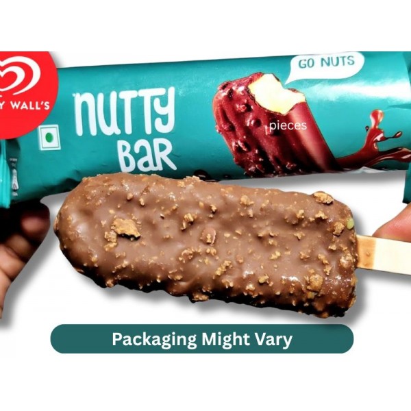 Kwality Walls Ice Cream Nutty Bar Mini 50 Ml X 5 Pieces