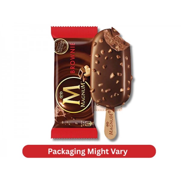 Kwality Walls Ice Cream Magnum Browine 80 Ml