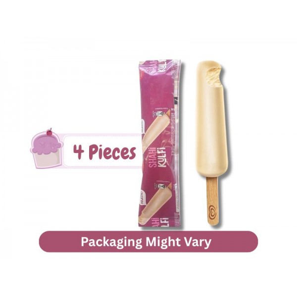 Kwality Walls Ice Cream Shahi Kulfi 50 Ml X 4 Pieces