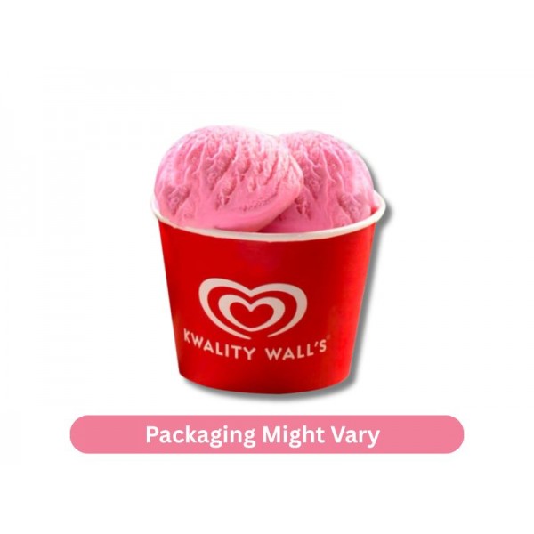 Kwality Walls Ice Cream Strawberry Supreme Cups 90 Ml X 5 pieces