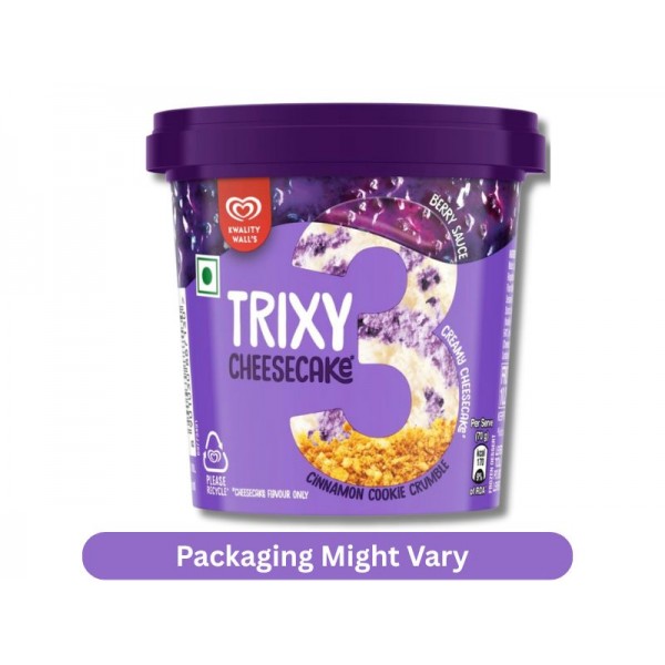 Kwality Walls Ice Cream Trixy Cheesecake 110 Ml