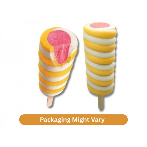 Kwality Walls Ice Cream Twister Pineapple 65 Ml X 5 Pieces