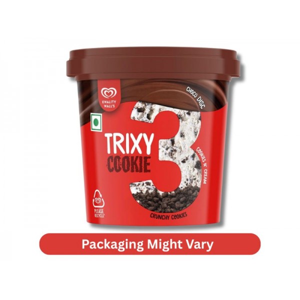 Kwality Walls Ice Cream Trixy Cookie 110 Ml
