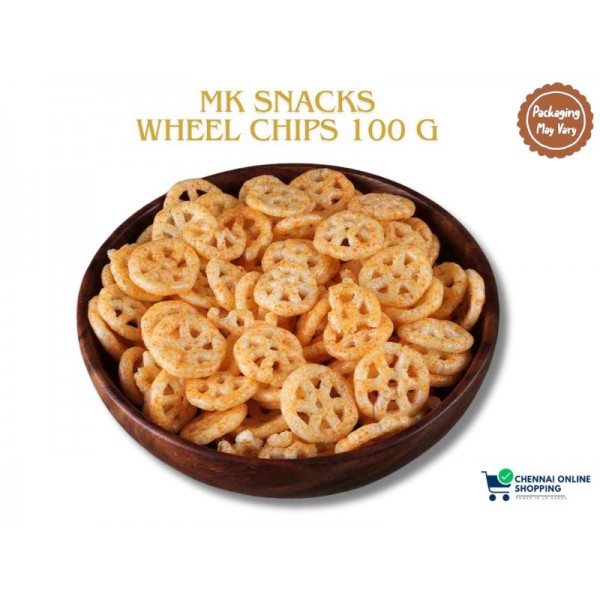 MK SNACKS Wheel Chips 100 g