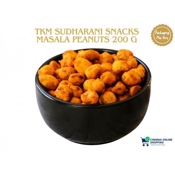 TKM SUDHARANI SNACKS Masala Peanuts 200 g