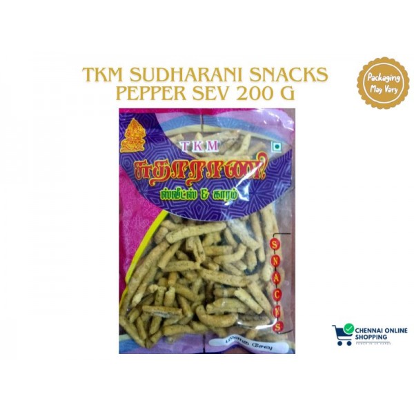 TKM SUDHARANI SNACKS Pepper Sev 200 g