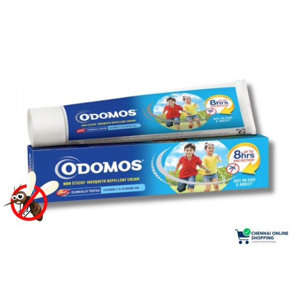 Odomos Non - Sticky Mosquito Repellent Cream 50 g