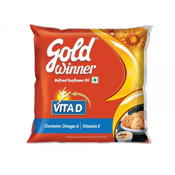 Gold Winner Refined Sun Flower Oil 500 ml
