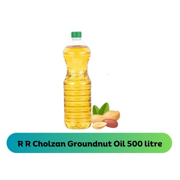 R R Cholzan Groundnut Oil 500 litre