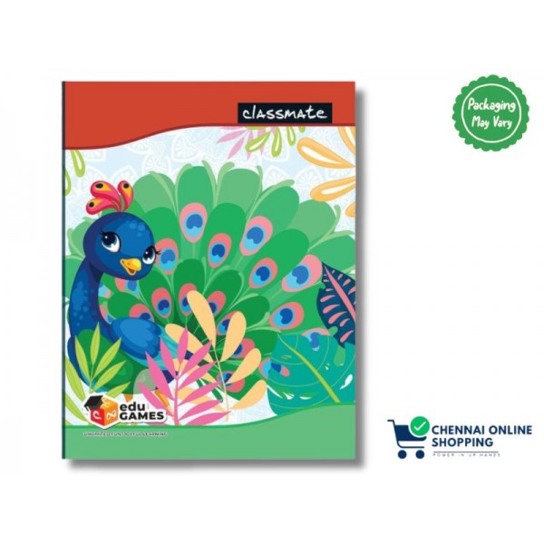 Classmate Assorted Note Book Single Line 172 Page