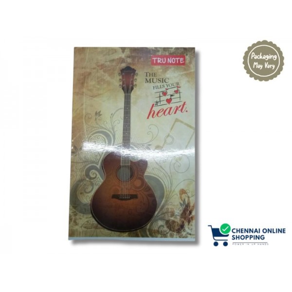 Tru Note Long Book Regular ( Assorted ) 172 Page 1 unit