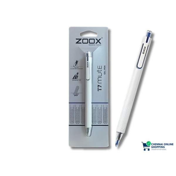 Flair Zoox T7 Mute Gel Pen Blue