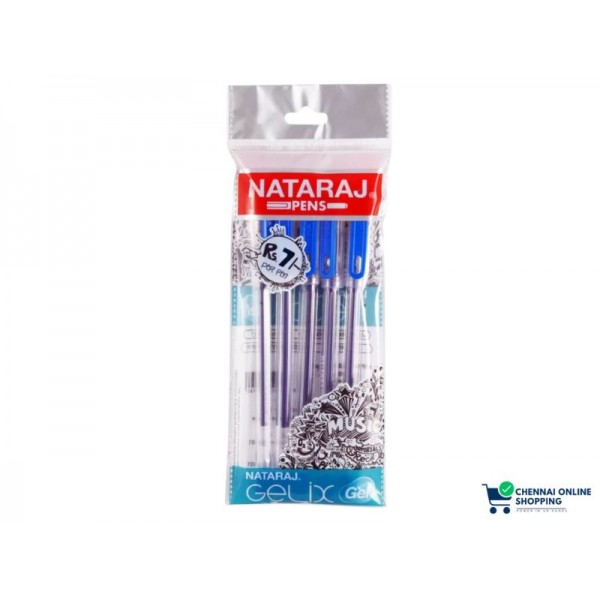 Nataraj Gelix Gel Pen Pack Of 5