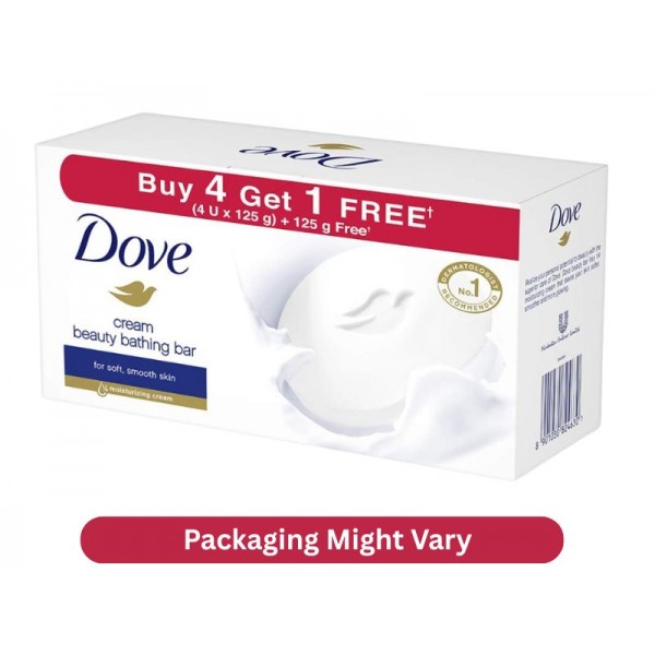Dove Cream Beauty Bathing Bar 4 X 125 g