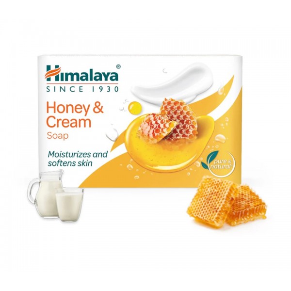Himalaya Bathing Soap Honey & Cream 75g