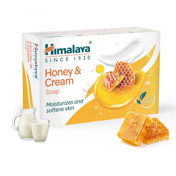 Himalaya Bathing Soap Honey & Cream 125g