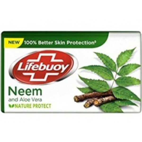 Lifebuoy Bathing Soap Neem & Aloe 125g