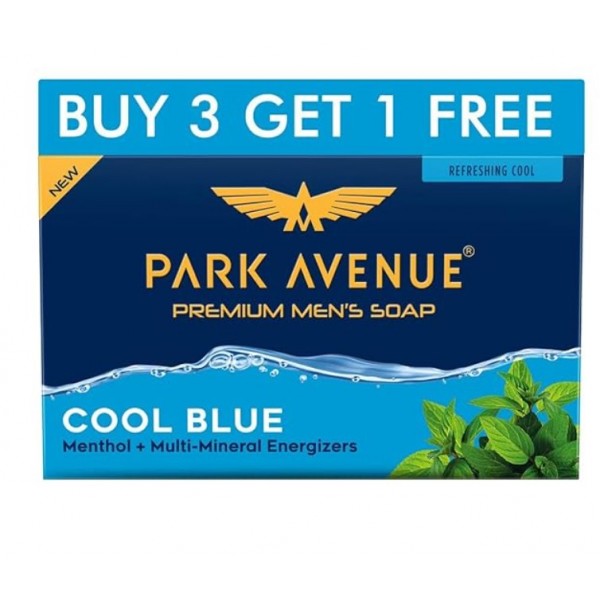 Park Avenue Cool Blue Soap 500g Set Buy 3 Get 1 Free