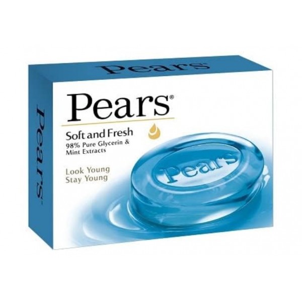 Pears Soft and Fresh Bathing Soap 100g