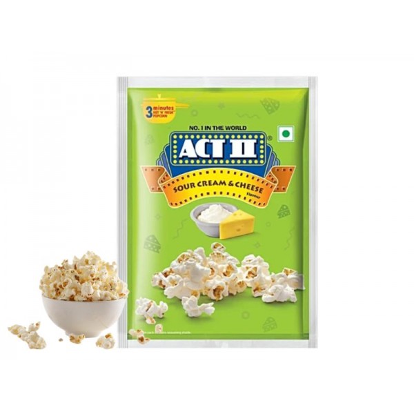 ACT Instant Popcorn Sour Cream and Cheese 50g