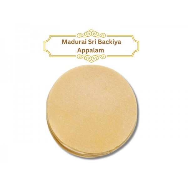 Madurai Sri Backiya Appalam 150 g