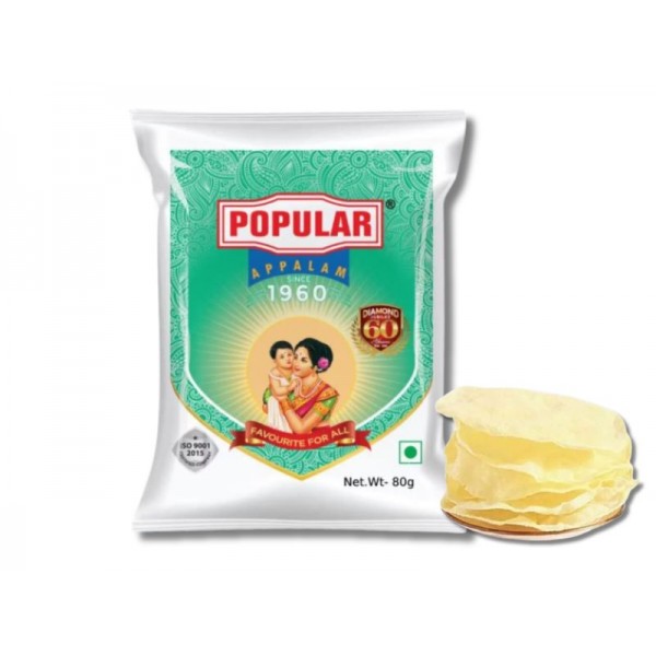 Popular Appalam 80 g