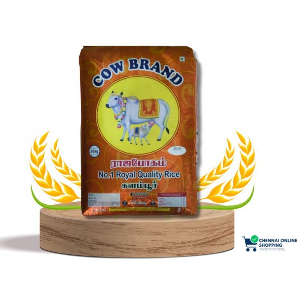 Cow Brand Raw Rice 26 kg