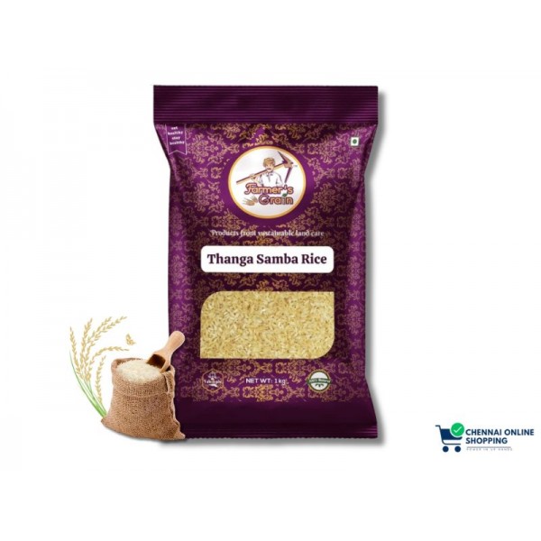 Farmer's Grain Organic seeraga Samba rice 1 kg
