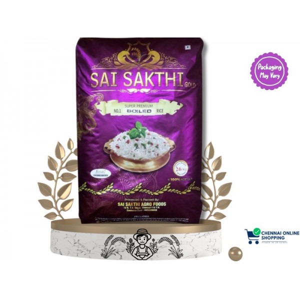 Sai Sakthi Super Premium Boiled Rice 26 kg