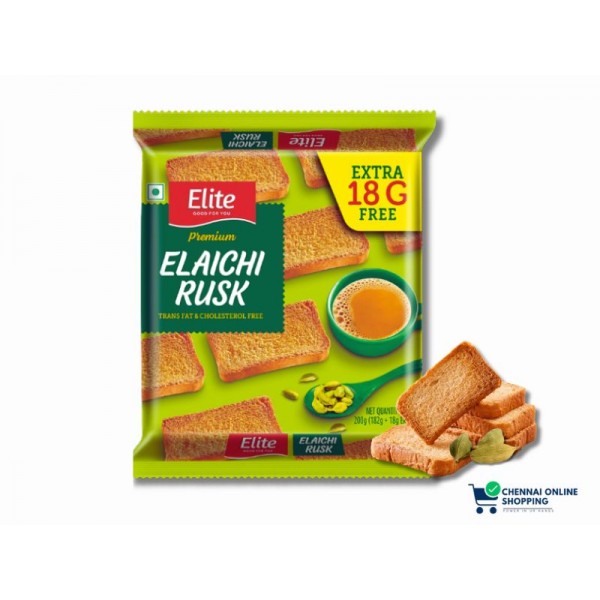 Elite Premium Elaichi Rusk 200 g ( 182 g + 18 g )